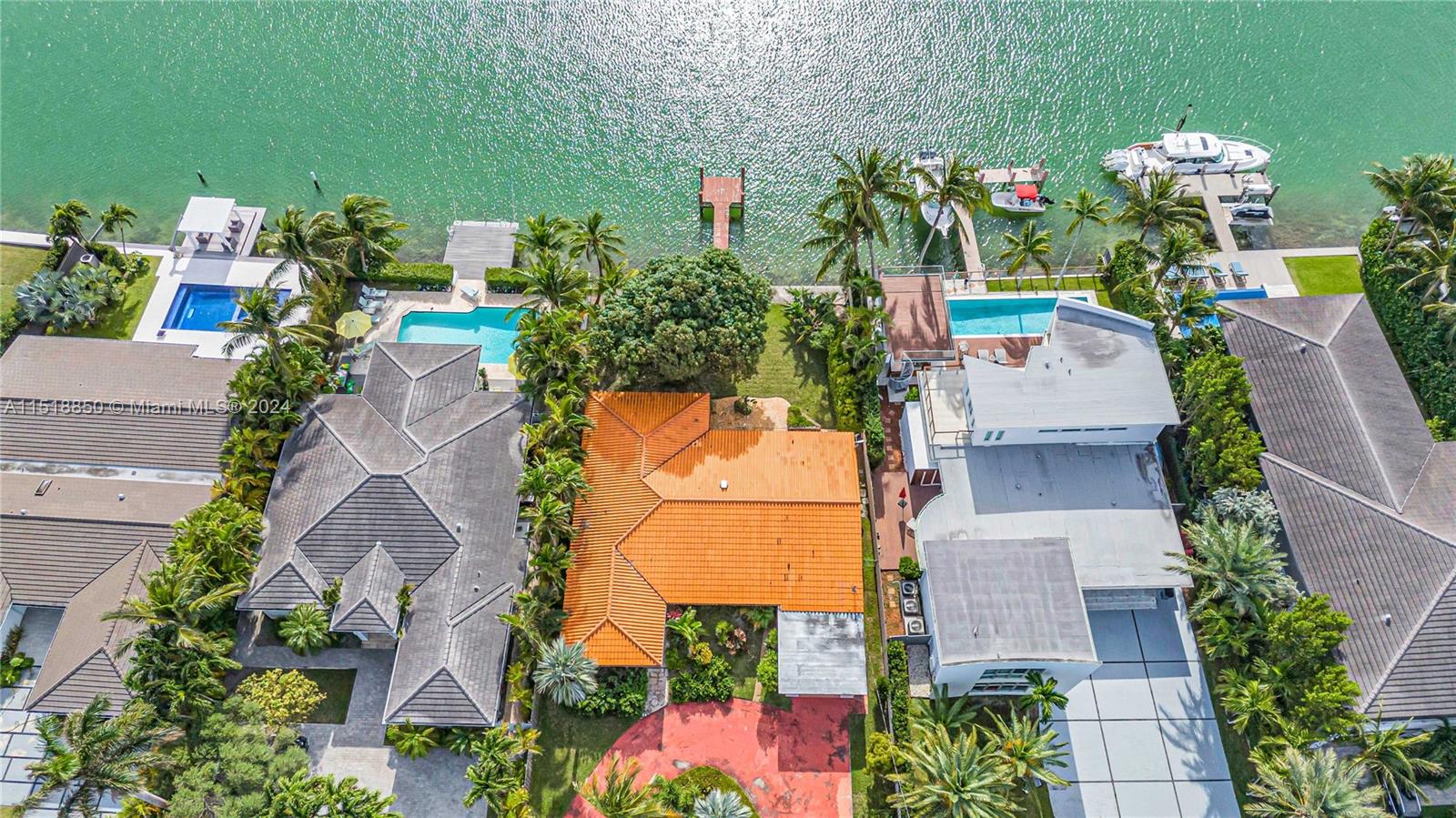 1170 S Biscayne Point Rd, Miami Beach, Florida 33141, 4 Bedrooms Bedrooms, ,3 BathroomsBathrooms,Residential,For Sale,1170 S Biscayne Point Rd,A11518850