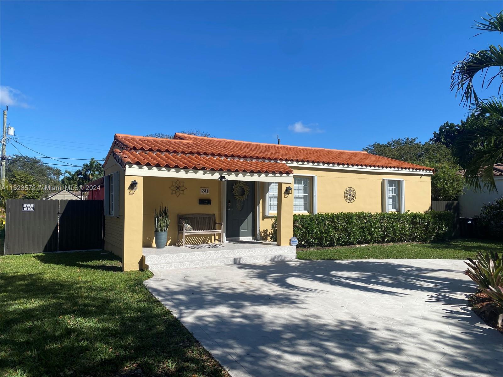 281 Lafayette Dr, Miami Springs, Florida 33166, 3 Bedrooms Bedrooms, ,2 BathroomsBathrooms,Residentiallease,For Rent,281 Lafayette Dr,A11523572