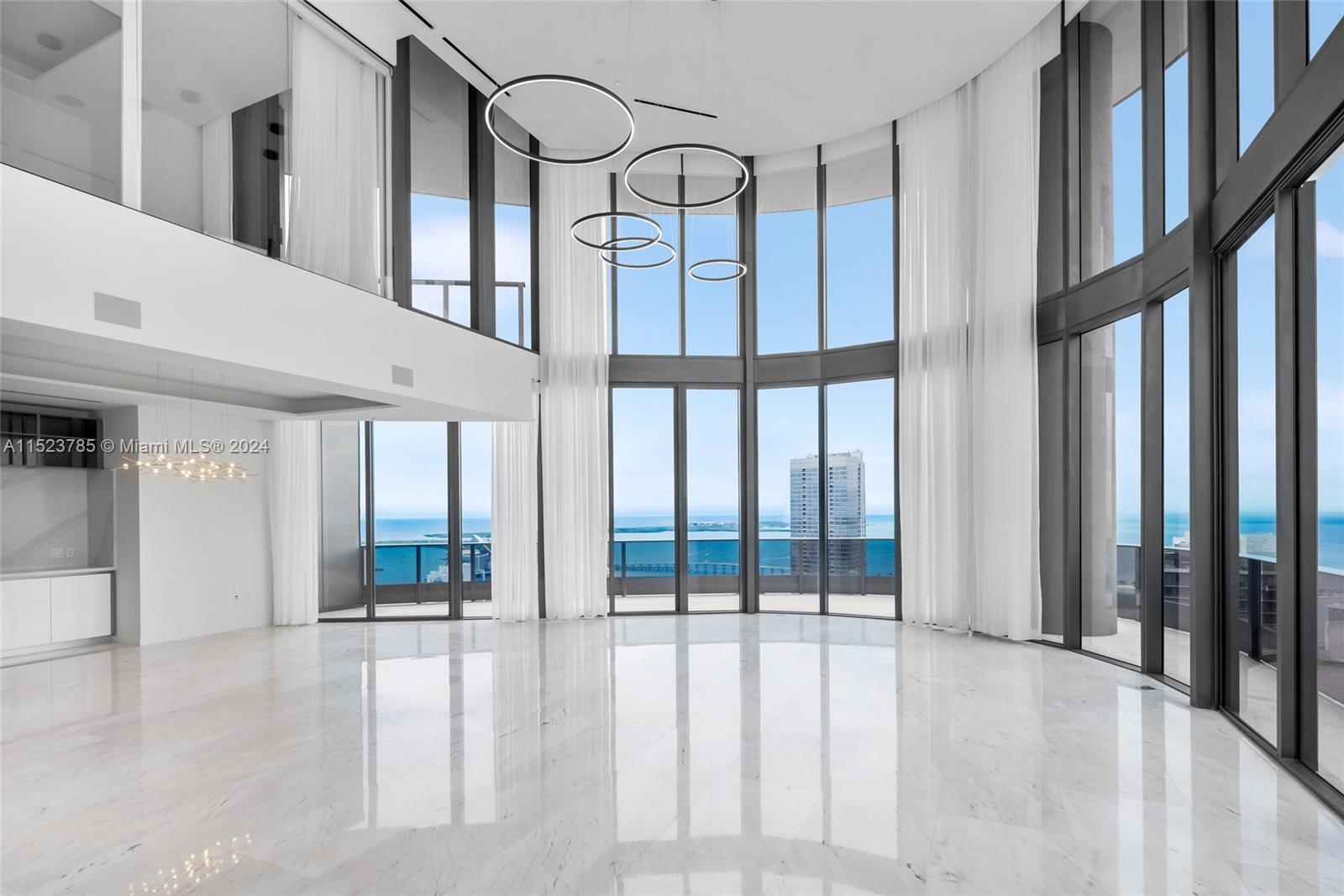 Experience ultimate luxury in this 5173 sq. ft. tri-level penthouse at The Brickell Flatiron. With 6 bedrooms and 5.5 bathrooms, indulge in spacious living. The private pool deck offers 180-degree views, an outdoor kitchen, and an ideal space for gatherings. Italian marble flooring adds opulence. Enjoy 3 assigned parking spaces, valet parking, and exclusive amenities: roof deck, playground, doorman, concierge, gym, playroom, billiards, 2 heated pools, game room, business center. Revel in highrise living near Miami's finest dining, shopping, and entertainment. Rare Miami luxury awaits! Estimated completion is set for April 2024.