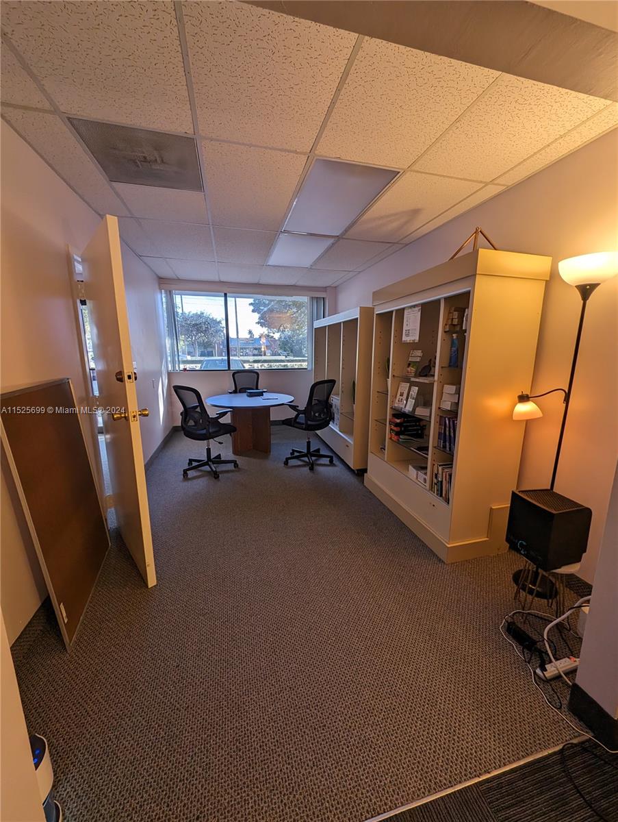 Bonus room off the reception that leads to the large open area/bull pen