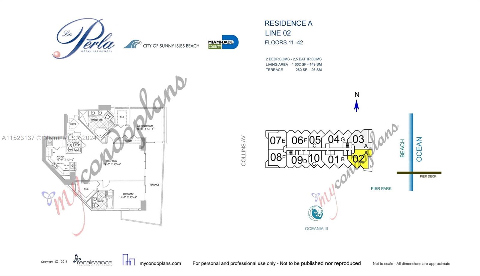 16699 Collins Ave 3302, Sunny Isles Beach, Florida 33160, 2 Bedrooms Bedrooms, ,2 BathroomsBathrooms,Residentiallease,For Rent,16699 Collins Ave 3302,A11523137