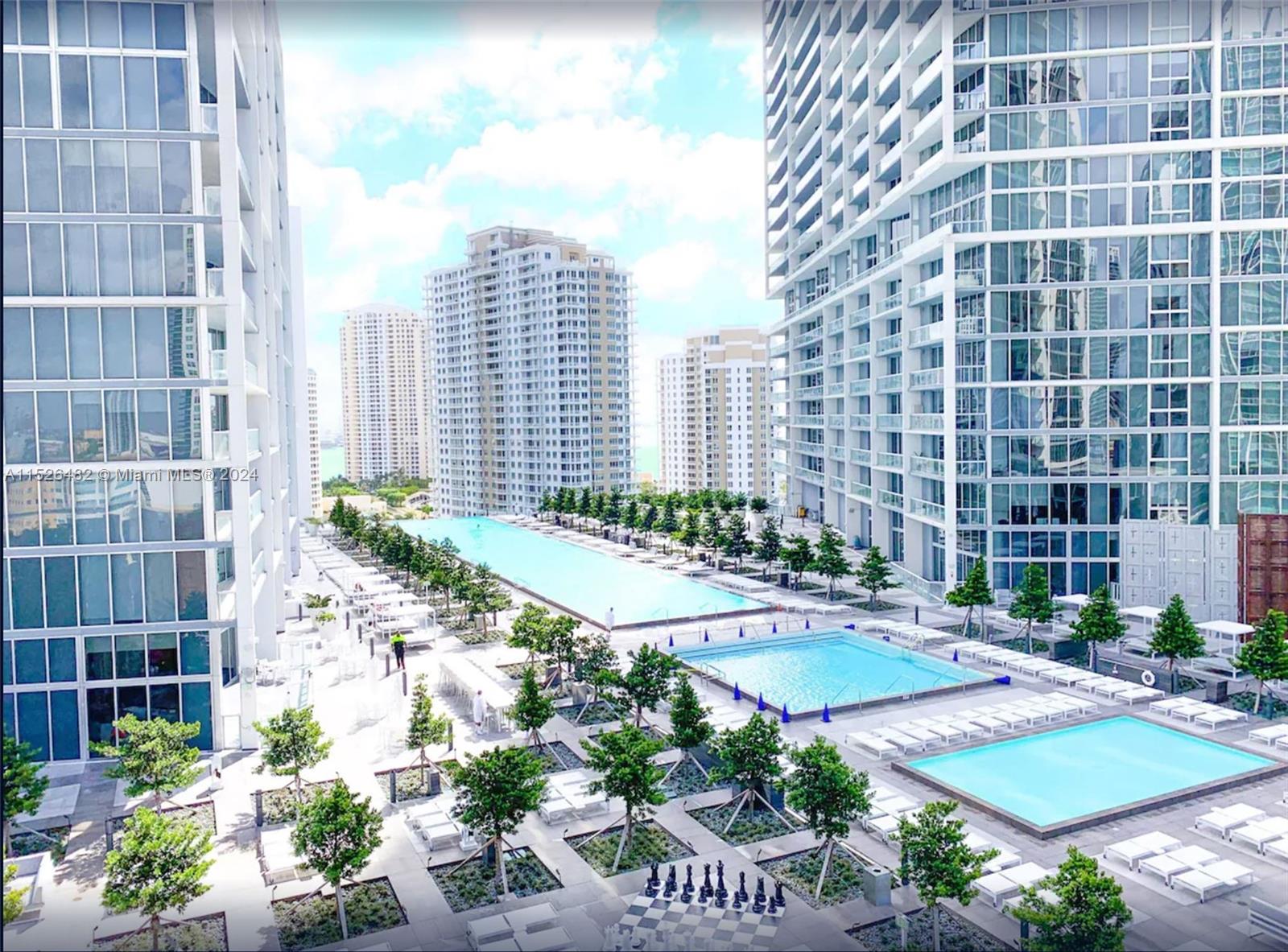 495 Brickell Ave 1201, Miami, Florida 33131, 3 Bedrooms Bedrooms, ,2 BathroomsBathrooms,Residentiallease,For Rent,495 Brickell Ave 1201,A11526482