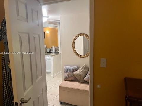 entry to bedroom