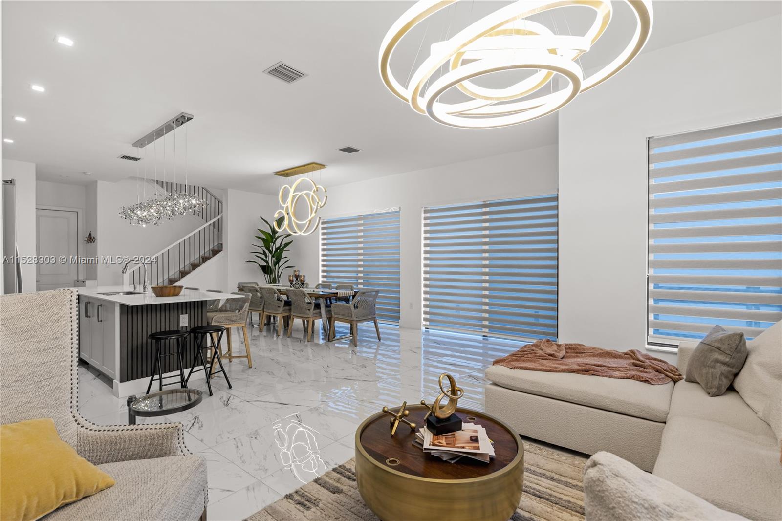 Kitchen and Dining Area