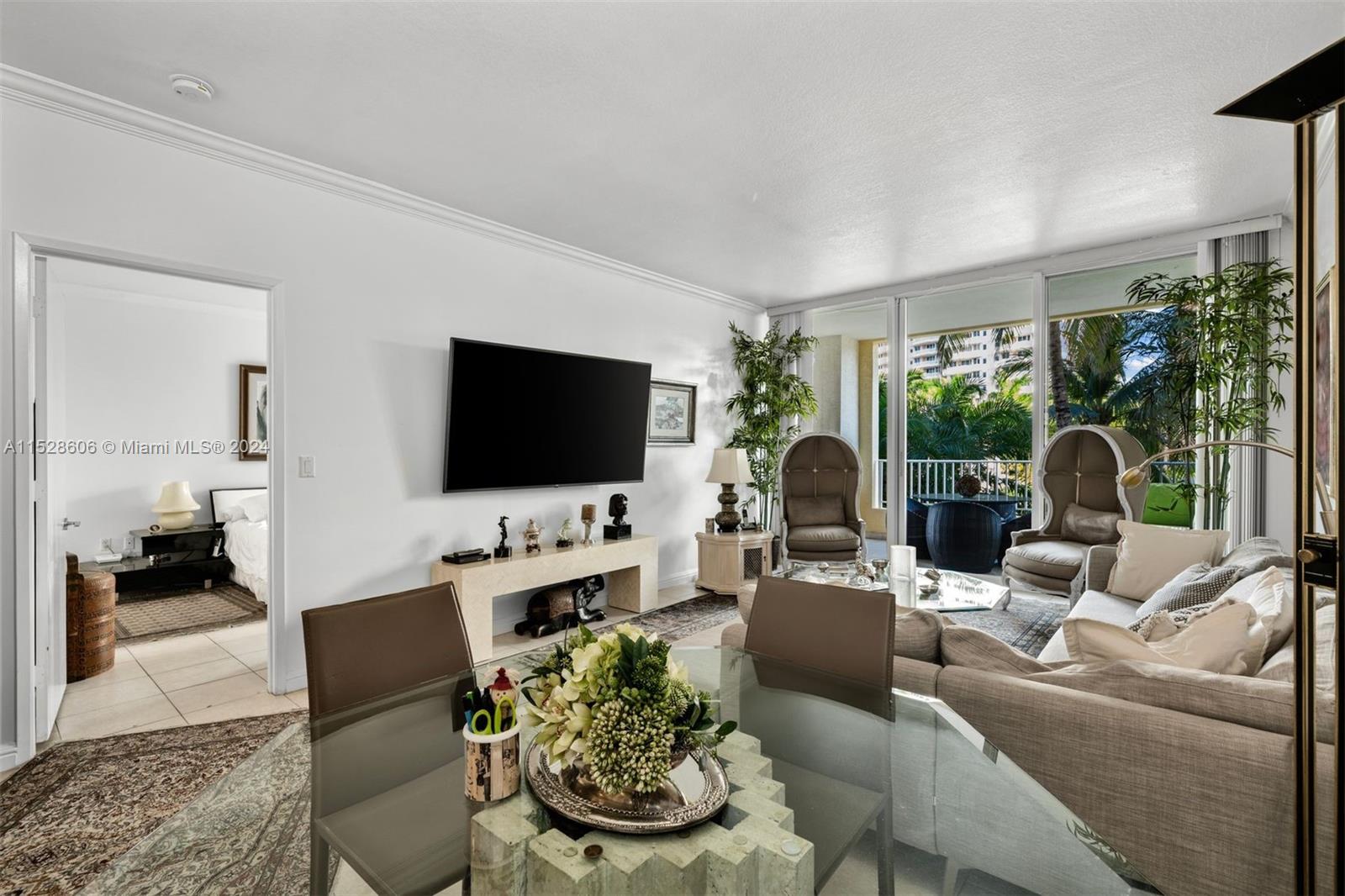 Master bedroom balcony