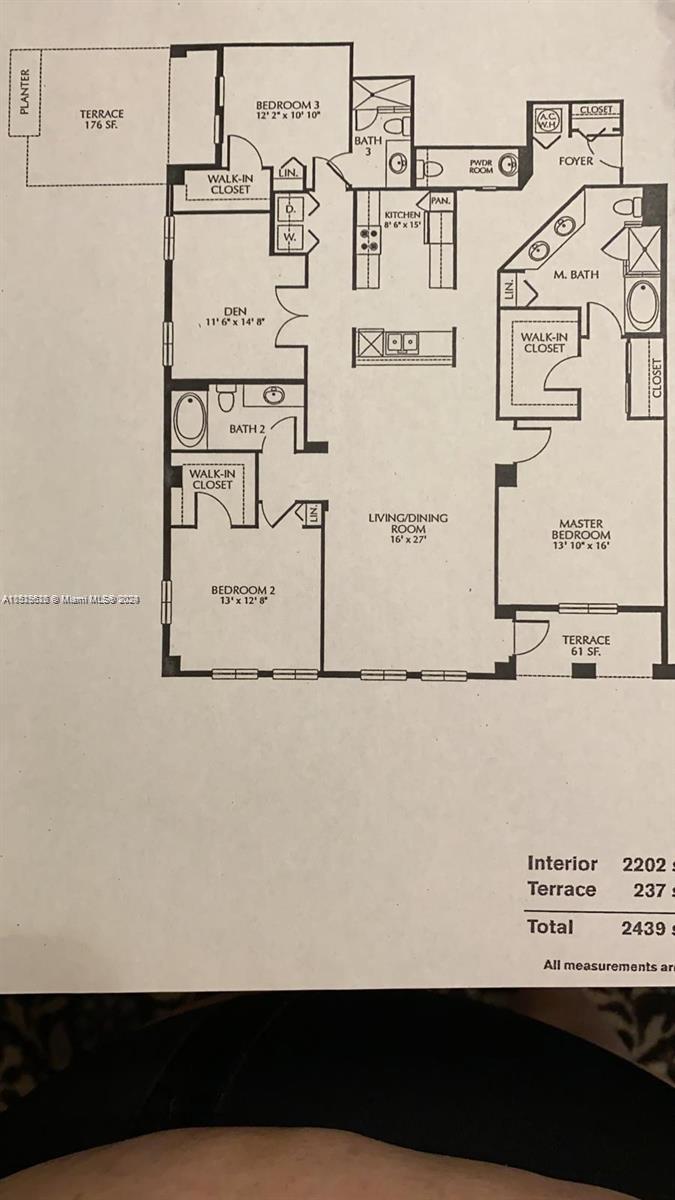 7350 SW 89th St 622S, Miami, Florida 33156, 3 Bedrooms Bedrooms, ,3 BathroomsBathrooms,Residentiallease,For Rent,7350 SW 89th St 622S,A11529626