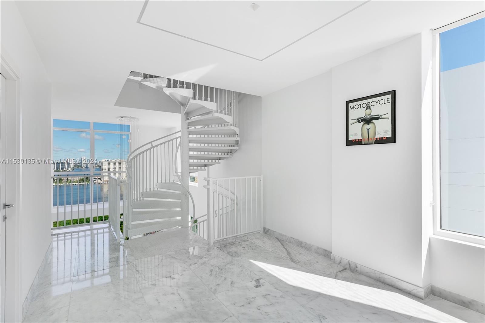 Stairs to Private Rooftop