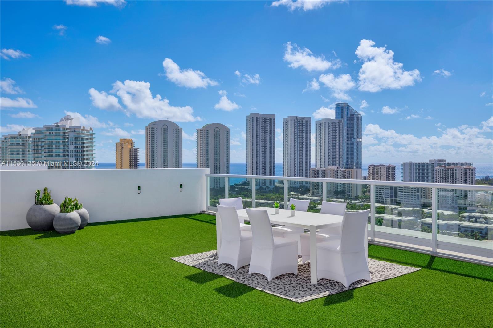 Private Rooftop South East view