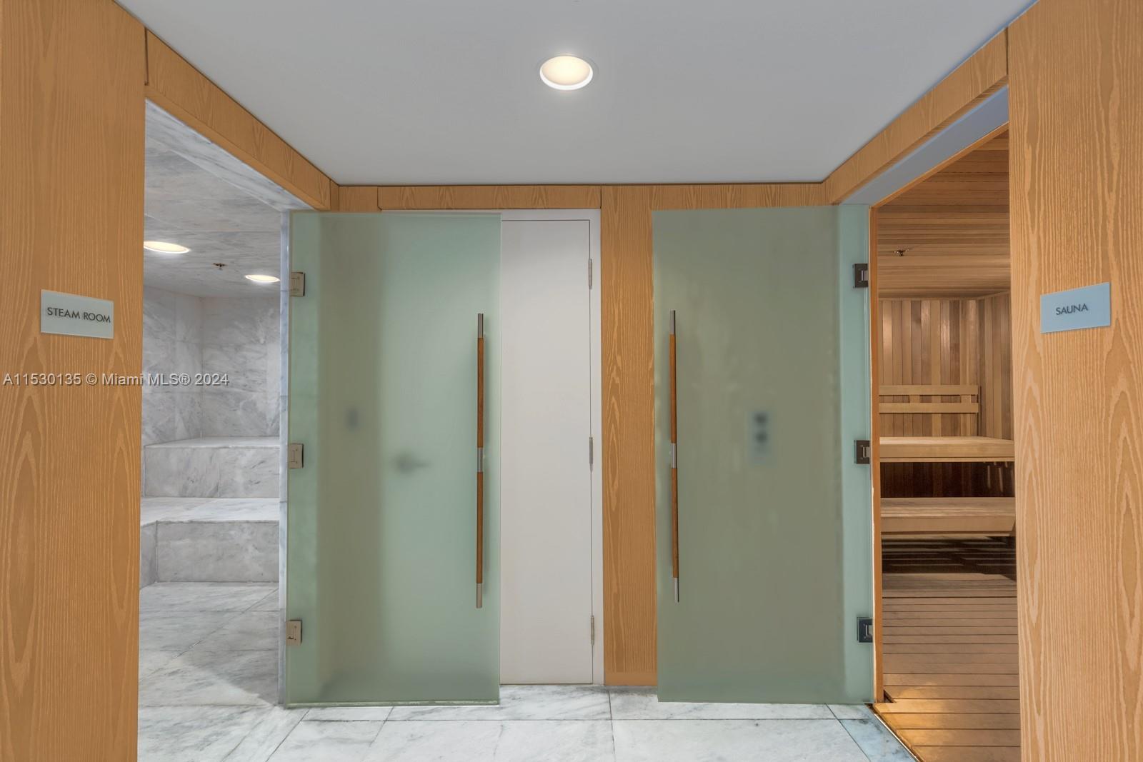 Steam room & Sauna