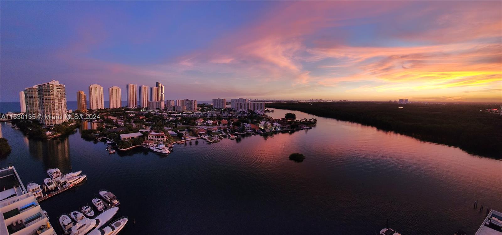 Panoramic Evening South View