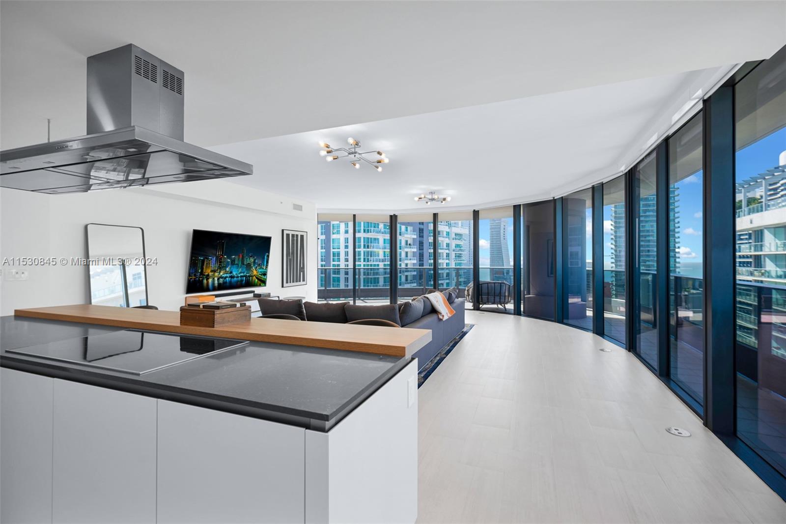 Spectacular upgraded high floor corner unit featuring 3 Bedroom 3.5 Bath in Brickell Flatiron. 
This desirable floorplan features 9 Foot Ceilings and amazing wrap around balcony with endless views, Miele appliances, Nest thermostat, Italian kitchen & doors, Custom closets & automatic window treatments. Includes 2 dedicated parking spaces along with 1 valet space.

Building amenities include: Sky club rooftop at the 64th floor offering restaurant, sky Pool with 360-degree views of Miami & Biscayne Bay, fitness center with the best views of the city, Wellness Center & Spa. 
Flatiron Club located on the 17th & 18th floors features a private movie theater, outdoor lap pool, children's playroom, social lounge room, billiards room. 
Call for details!
