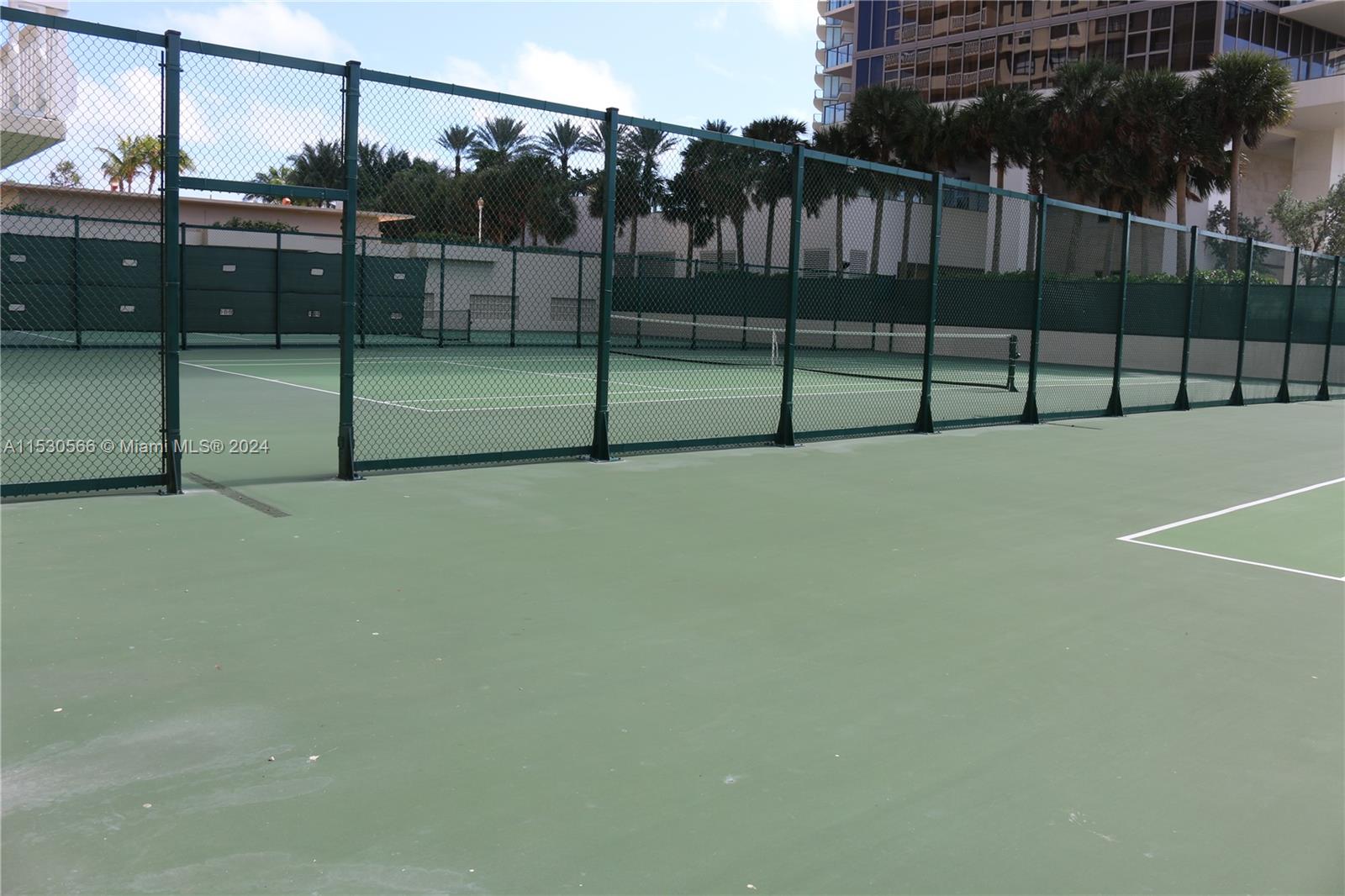 3 Tennis courts in renovations
