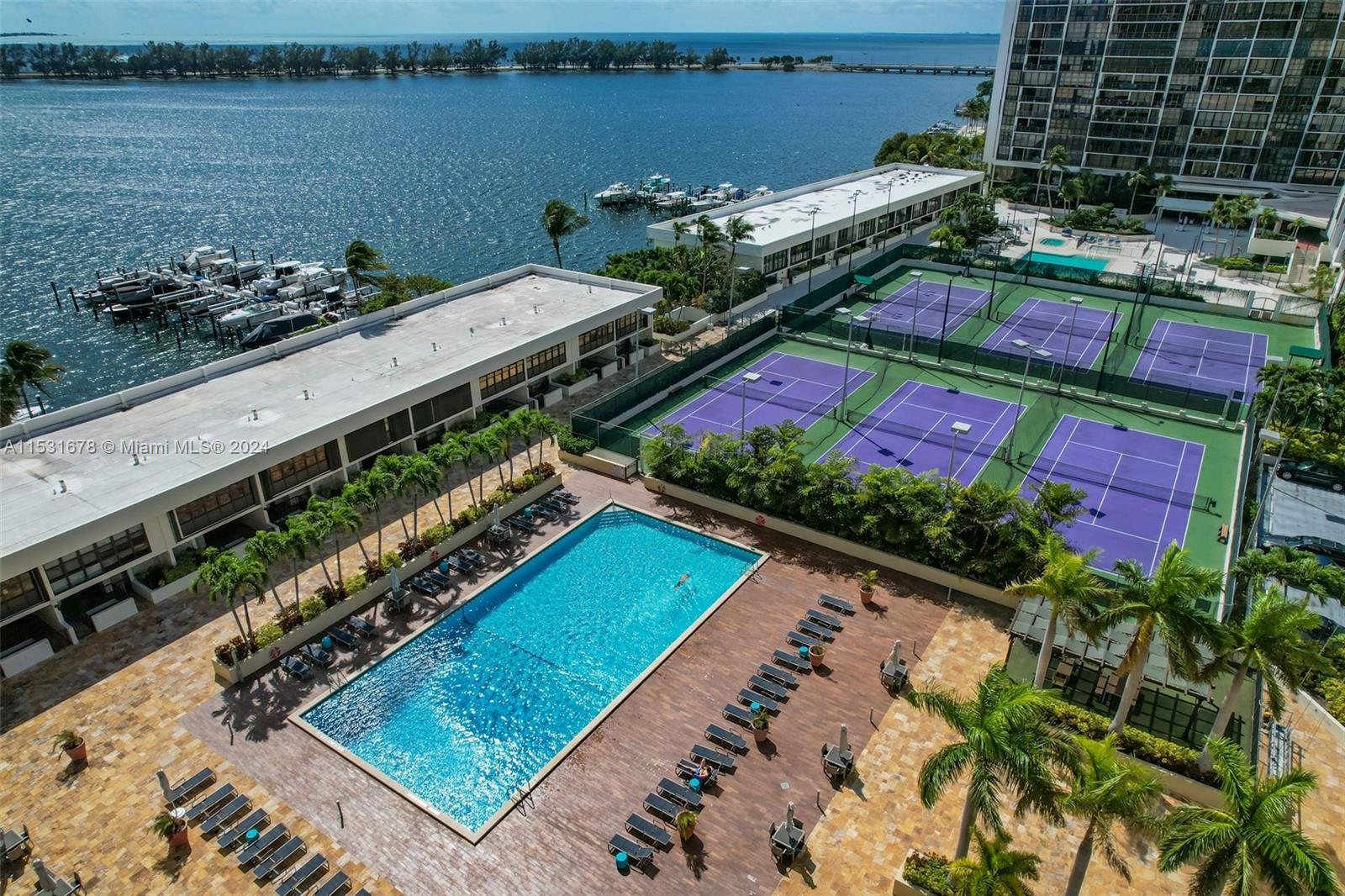 Pool, tennis, pickle ball