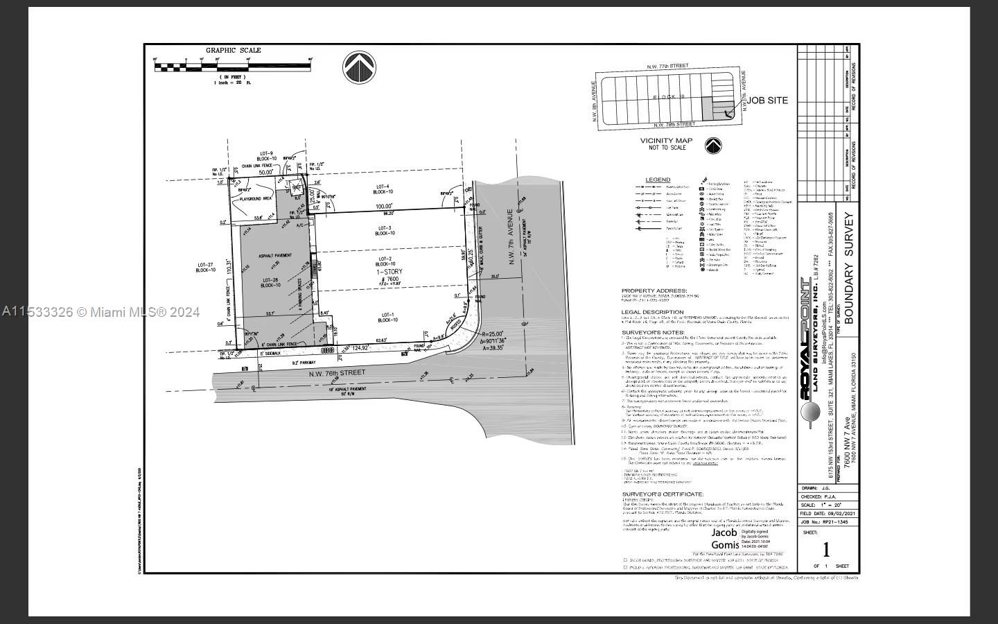 7600 NW 7th Ave, Miami, Florida 33150, ,Commerciallease,For Rent,7600 NW 7th Ave,A11533326