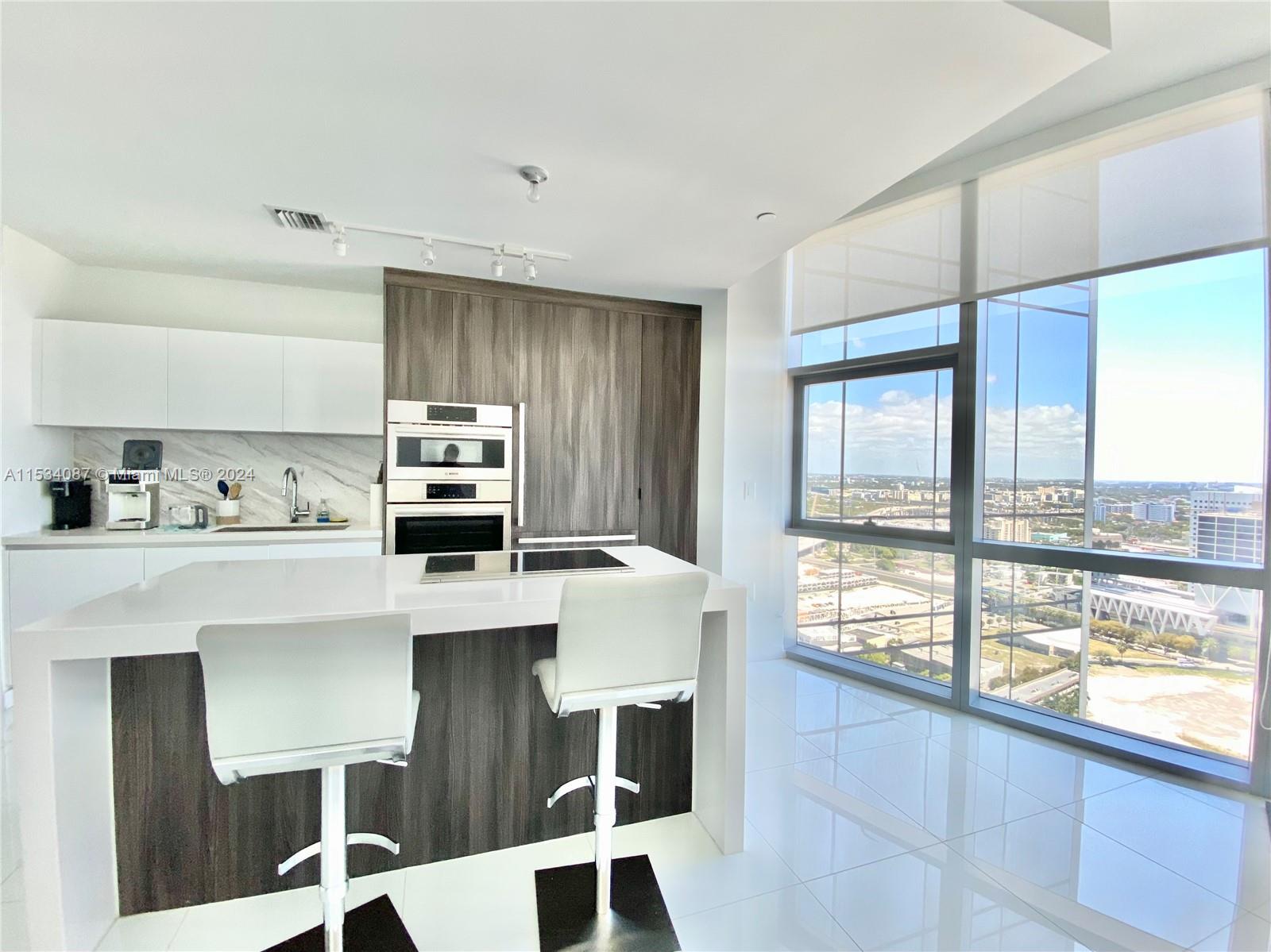 GREAT FOR INVESTORS!!!****Beautiful apartment with incredible view from 28th floor in Luxury PARAMOUNT MIAMI WORLDCENTER*** 1 bed + DEN (ADDITIONAL BEDROOM OR OFFICE) 1 full bath + 1 half bath, European kitchen, 10 ft ceilings, large balcony, floor to ceiling windows***This is one of the famous buildings in the Downtown Miami Area and is known for its 5-star amenities*** Resort-style pool, cabanas, social leisure lounges, wellness spa and salon, kids’ room, state of the art GYM with boxing ring, yoga studio, basketball court, tennis court, BBQ kitchen, virtual golf, recording studio, food market, 24-hour front desk & valet***Located in the heart of Downtown Miami, walking distance to Arena, Performing Art Center, Museums, Miami Dade college, Bayside shops, restaurants etc