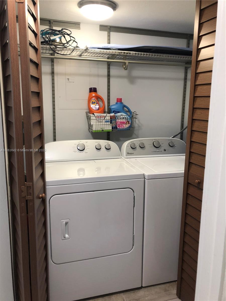 Washer and Dryer