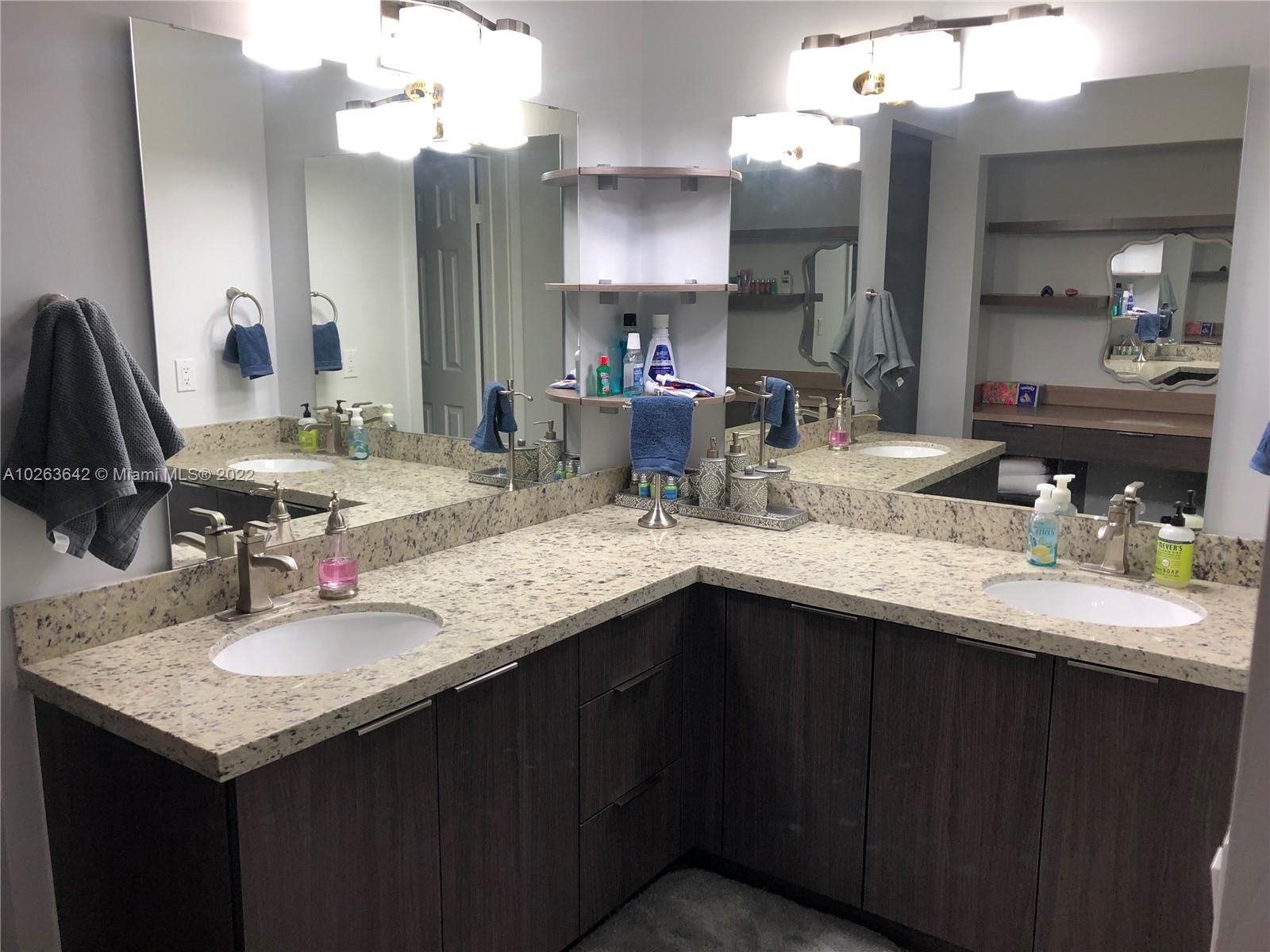 Master Bathroom double sink