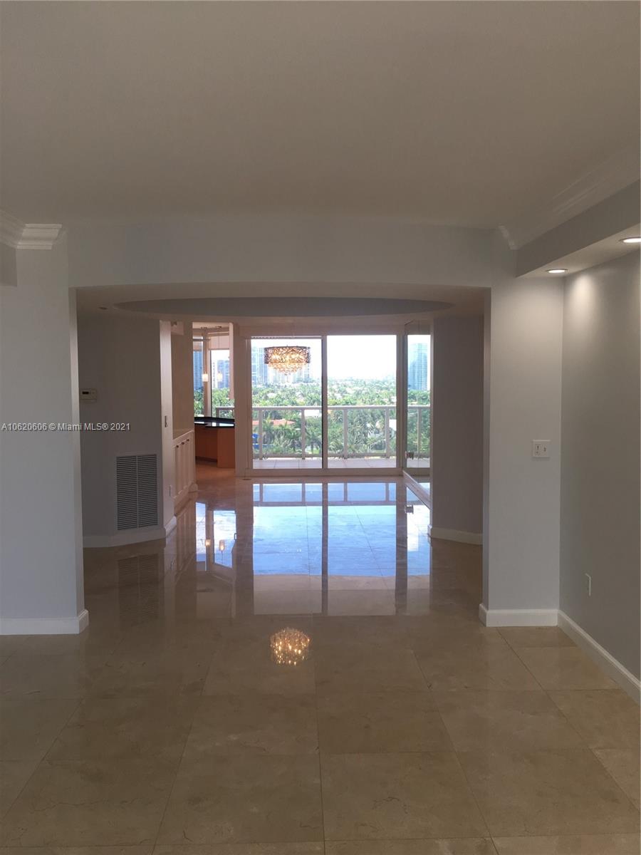 Beautiful flow through unit located in upscale beachfront building in the heart of Sunny Isles. Elevator opens up to your private entrance and into the welcoming foyer. Unit features marble floors, separate dining/living area, 2 separate balconies with panoramic views of the ocean/bay, guest bathroom, second bedroom with ensuite bathroom. Spacious master bedroom features custom built in wall unit, large walk-in closet, jetted tub, private toilet room and beautiful ocean views. Building features private beach, oceanfront pool, towel/food service, fitness room, spa with shower/steam/sauna, tennis courts, common rec areas, meeting rooms and more. Kids park located directly across the street. Unit comes with one parking space and valet. one block away from orthodox synagogue, tenant occupied.