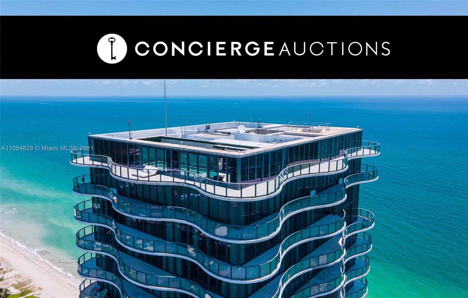 CONCIERGE AUCTION: Exclusive opportunity to bid on this prized, trophy PH selling to the highest bidder on Dec. 16. As you step inside, you’re greeted by boundless light and ocean views from a 20-foot-high great room. Designed with discerning tastes in mind, the PH includes Crestron automation, Lualdi doors, Falma closets, and Kreon lighting. The Poliform kitchen has Wolf & Sub-Zero appliances and a custom wine cellar. The 2nd floor is outfitted with a private spa with steam/sauna, and art gallery mezzanine. The Grand Master Suite includes His & Hers bathrooms, vanities, and individual closets. VIP Guest Suite is outfitted with midnight kitchen. Kick back on your private terrace with a pool, summer kitchen and retractable canopy, all perfect for enjoying Miami’s sunsets. Showings by Appt.