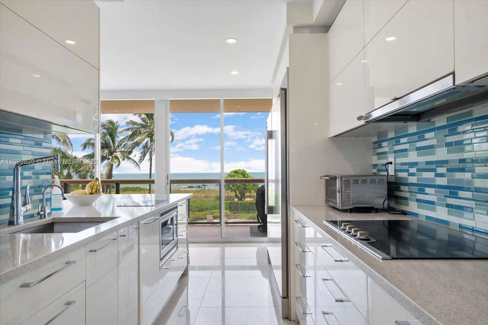 Main Kitchen w/ Direct Ocean Views