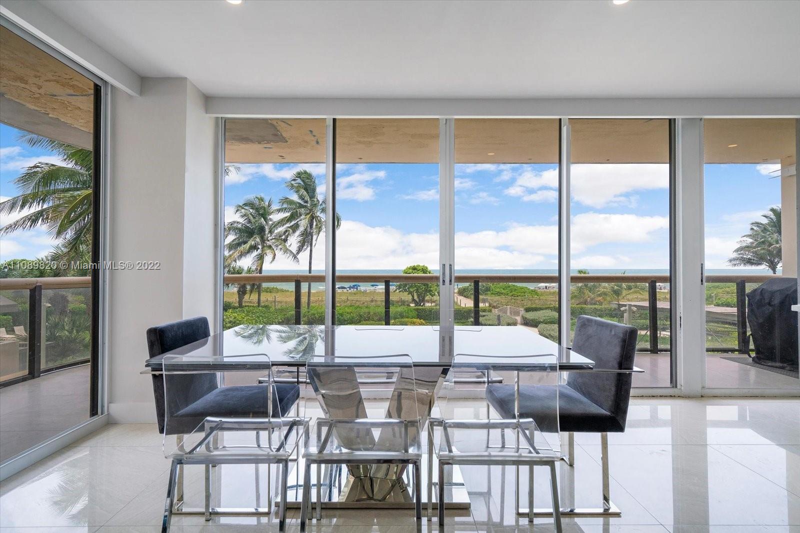 Main Dining Room w/ Direct Ocean Views