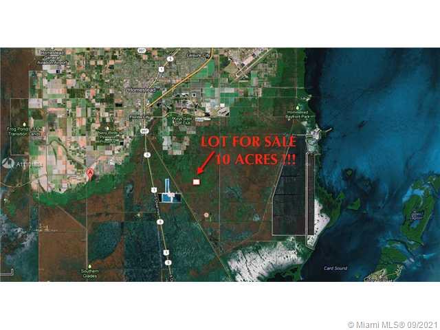 SW 396TH ST, Homestead, Florida 33035, ,Land,For Sale, SW 396TH ST,A11101834