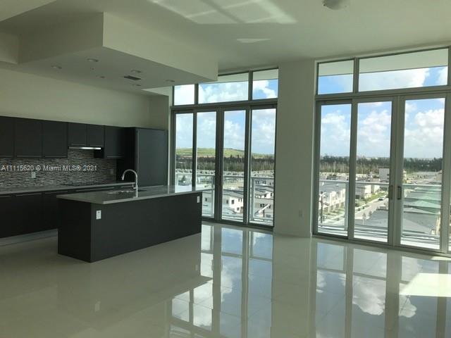 Spectacular modern Penthouse with incredible views up to Downtown Miami.  No other penthouse available in Midtown Doral.  Open floor plan.  Stainless steel appliances.  2 assigned parking spaces #31 and #32 on the 4th floor of the parking garage.  Association  covers most utilities (water, basic cable, internet service, and basic phone service.) Ceiling 11 feet high.  Tenant occupied please provide 24 hour notification for showings