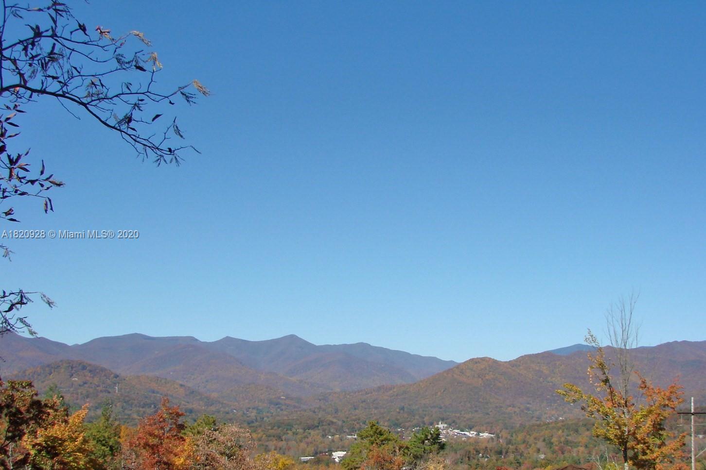 Direct views of Seven Sisters Mountain Range from the lot