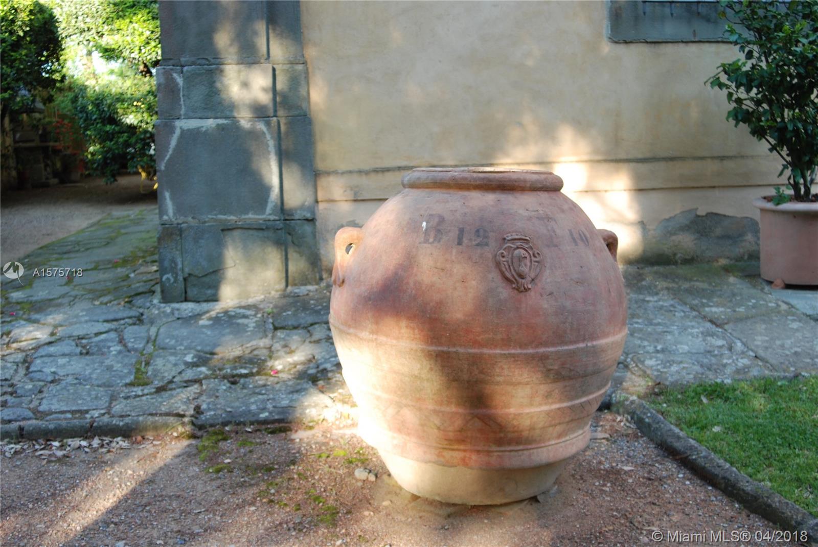 Hand made terracotta ... with emblem