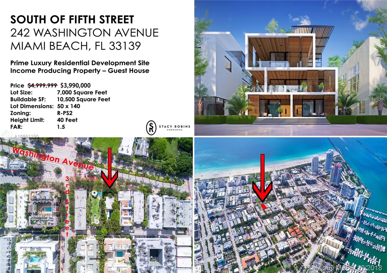 Miami Beach, FL 33139,242 Washington Ave