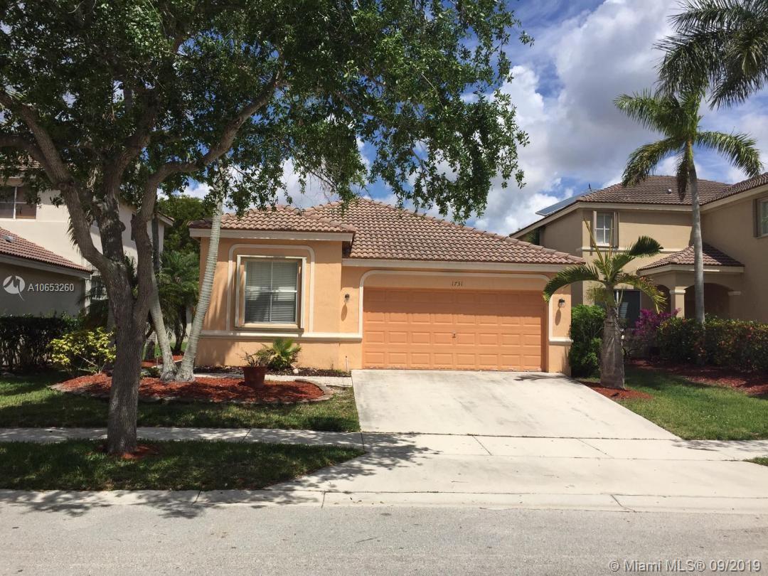 Weston, FL 33327,1731 Winterberry Ln