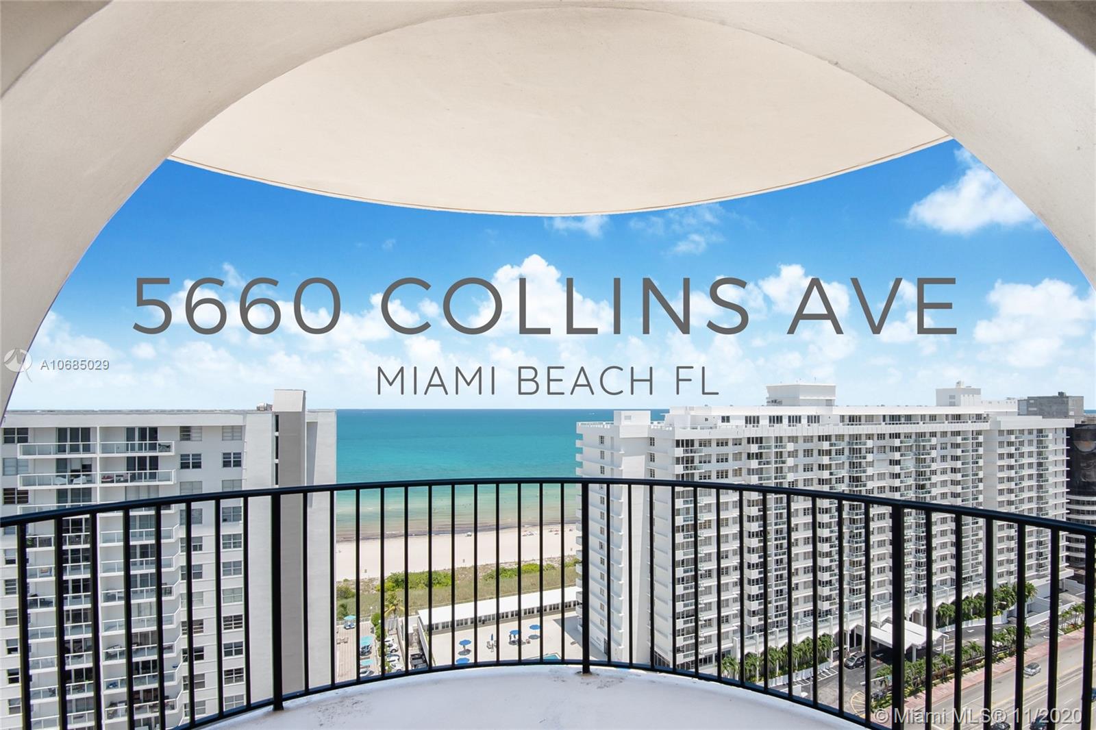 Miami Beach, FL 33140,5660 Collins Ave #19C