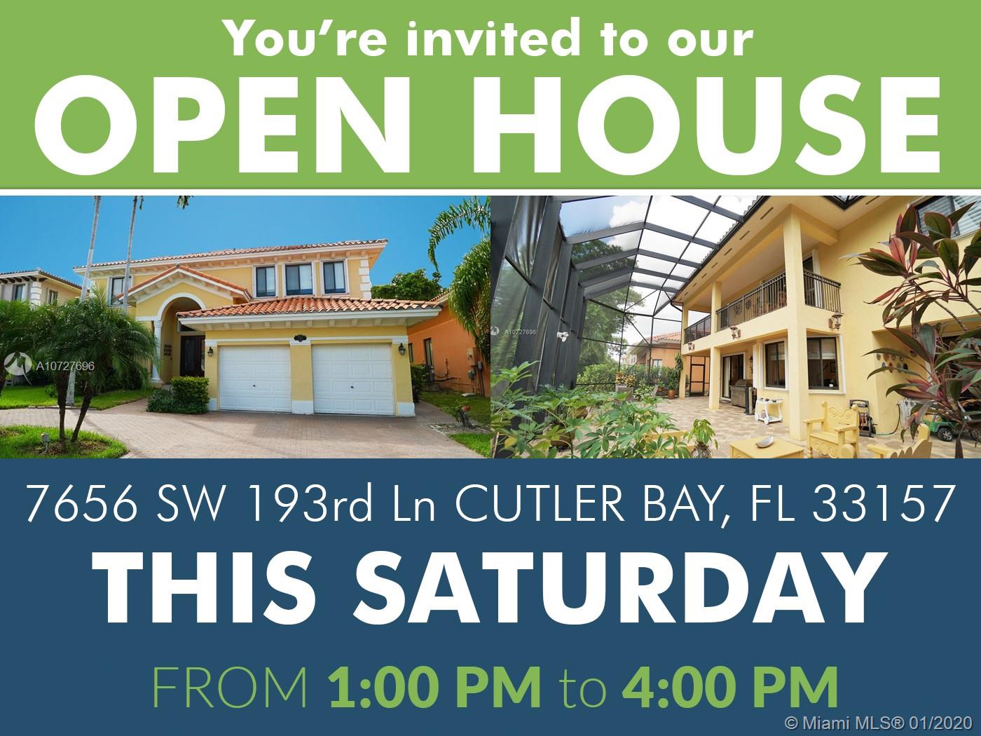 7656 SW 193rd Ln, Cutler Bay, FL 33157