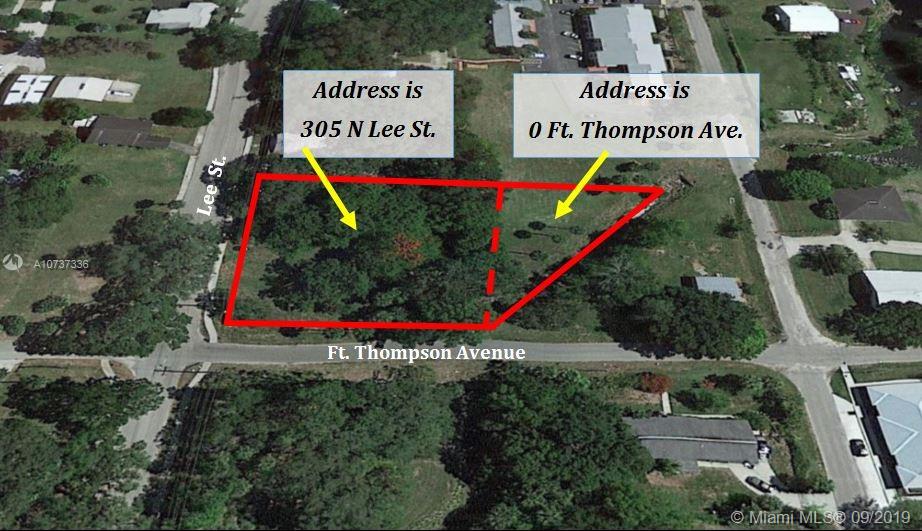 305 N. Lee St. & Ft. Thompson, Other City Value - Out Of Area, FL 33935