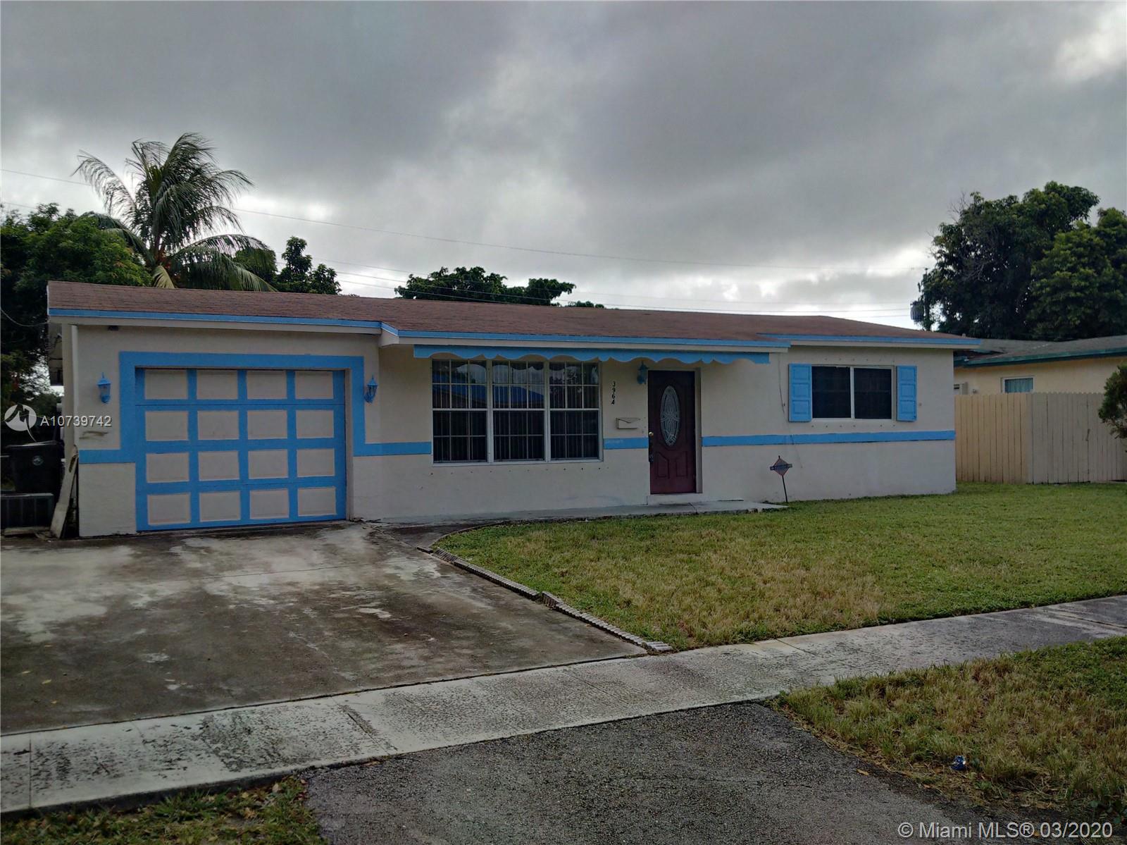 Lauderdale Lakes, FL 33309,3964 NW 39th Ave