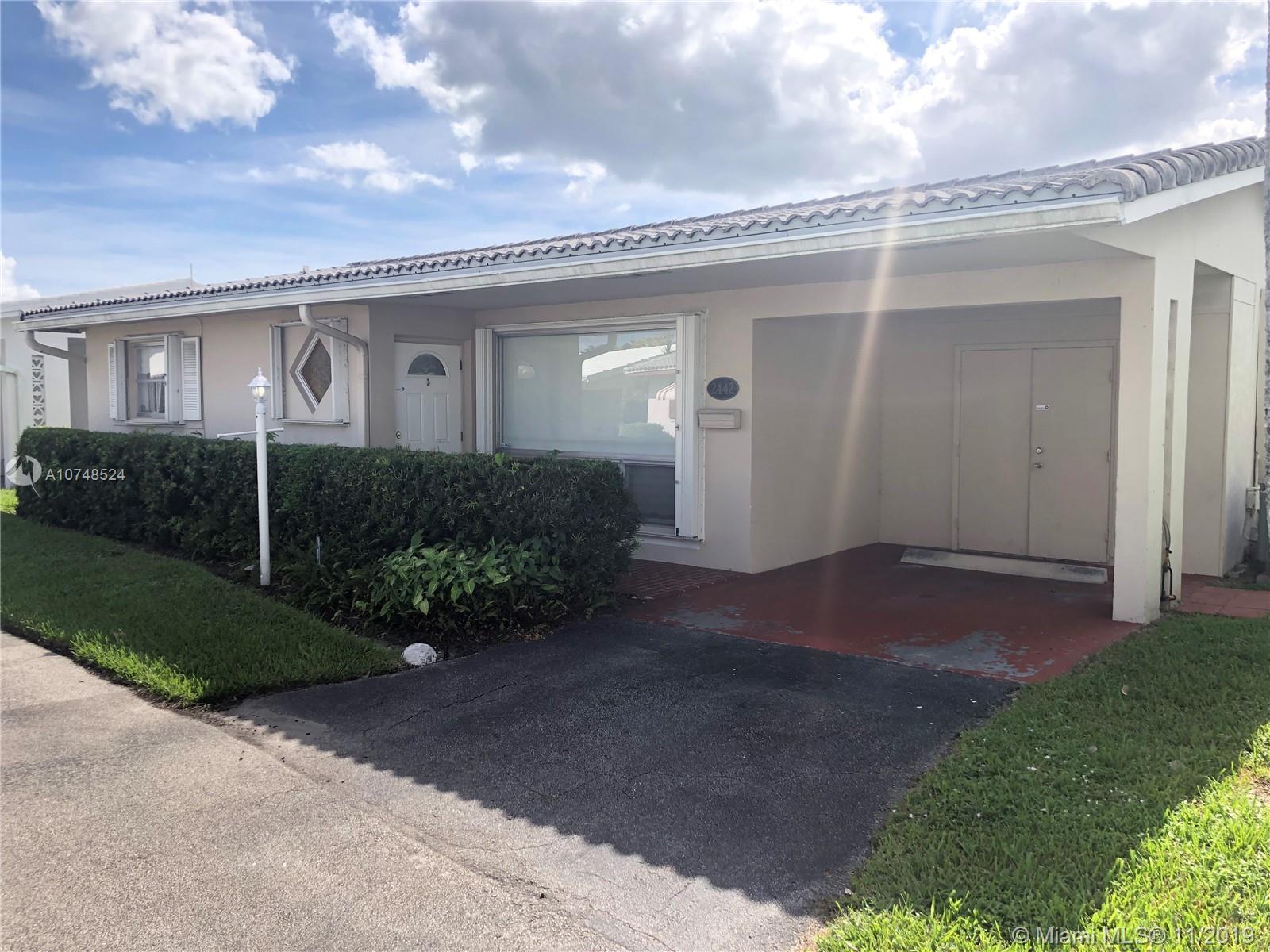 Hollywood, FL 33021,2442 Carlyle Ln #145