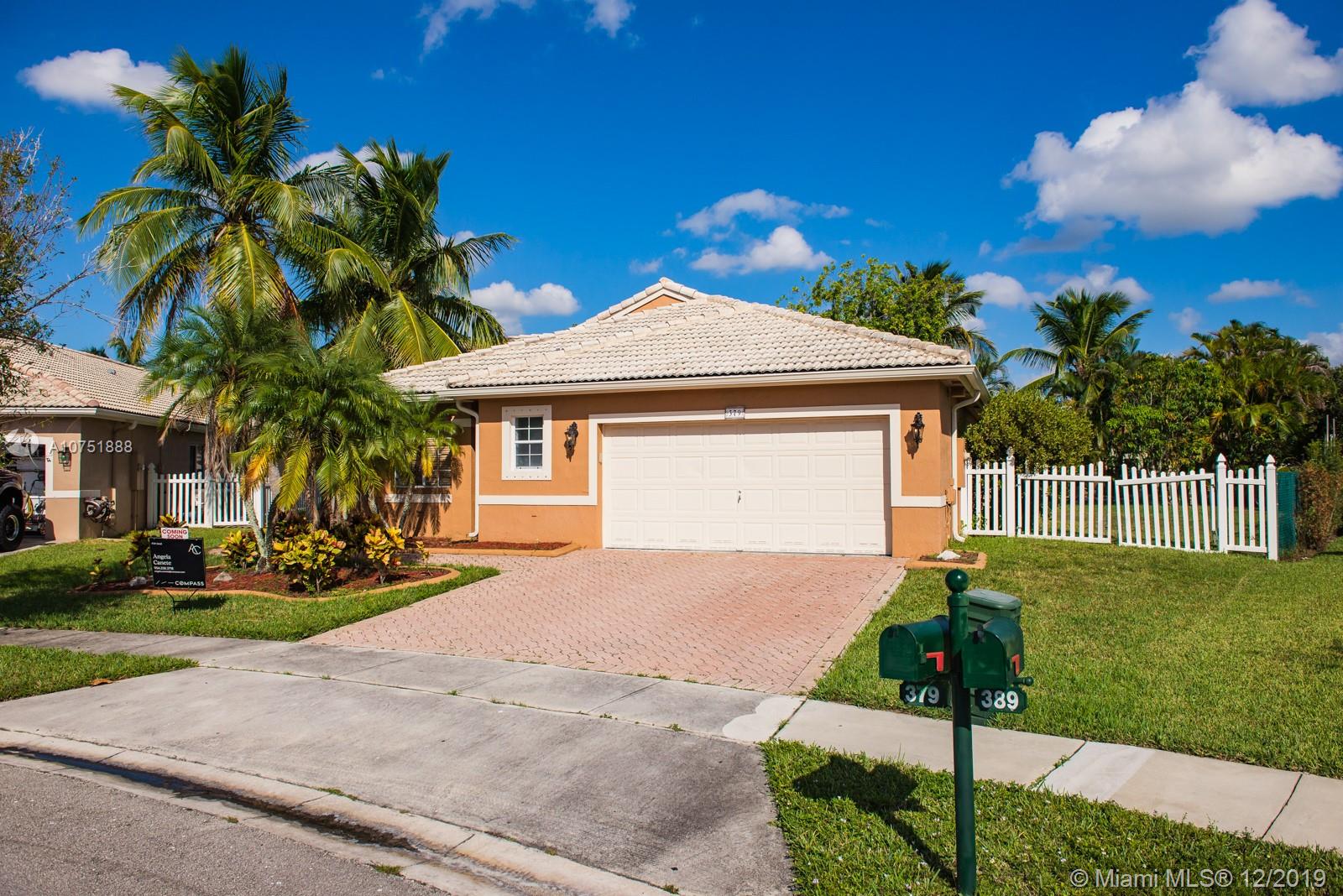 Pembroke Pines, FL 33027,379 SW 164th Ave