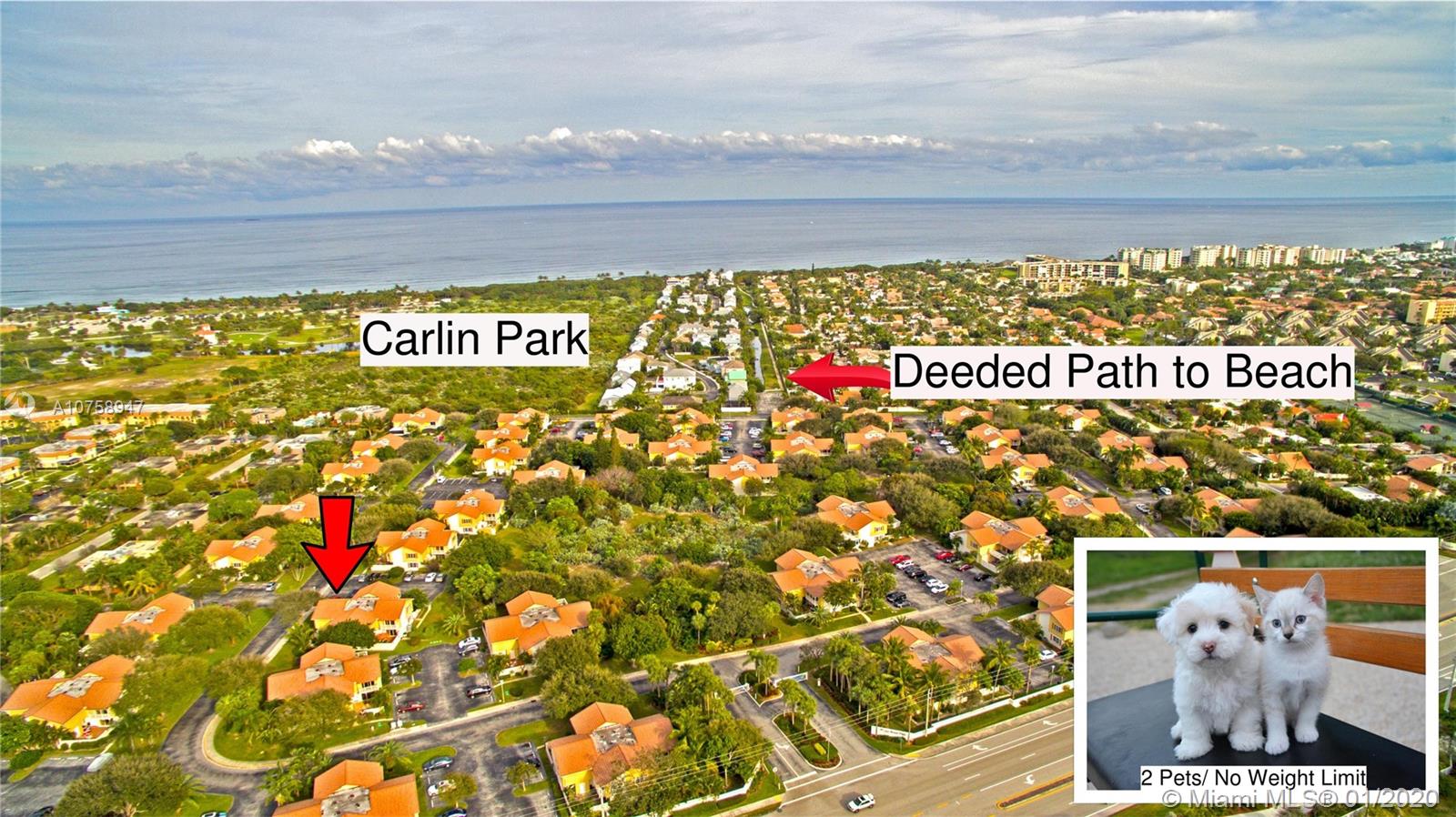 292 Seabreeze Cir #292,  Jupiter,  FL 33477