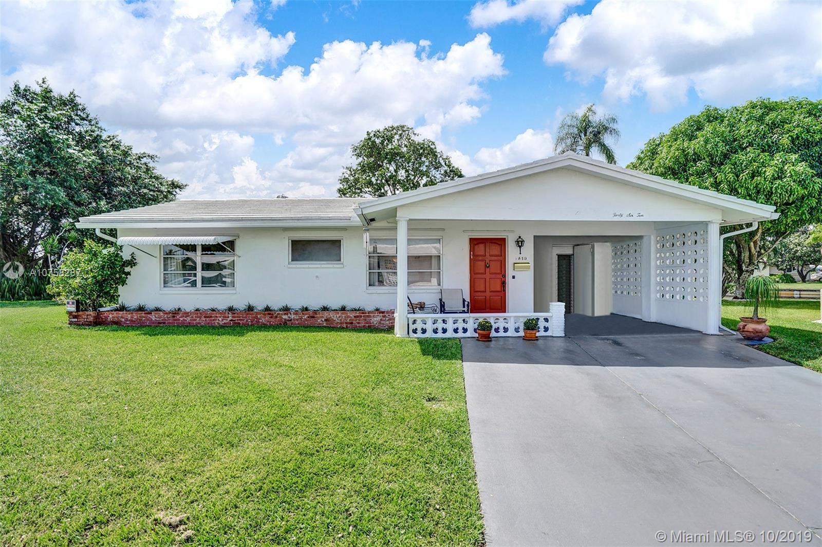 Tamarac, FL 33319,4610 NW 45th Ct