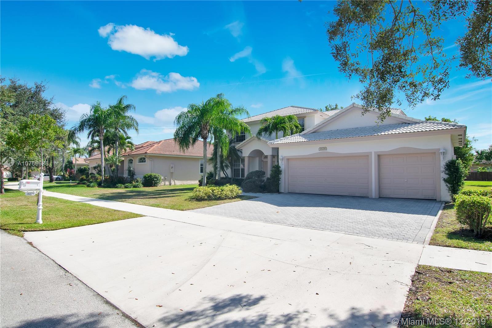 Pembroke Pines, FL 33331,16274 S Segovia Cir S