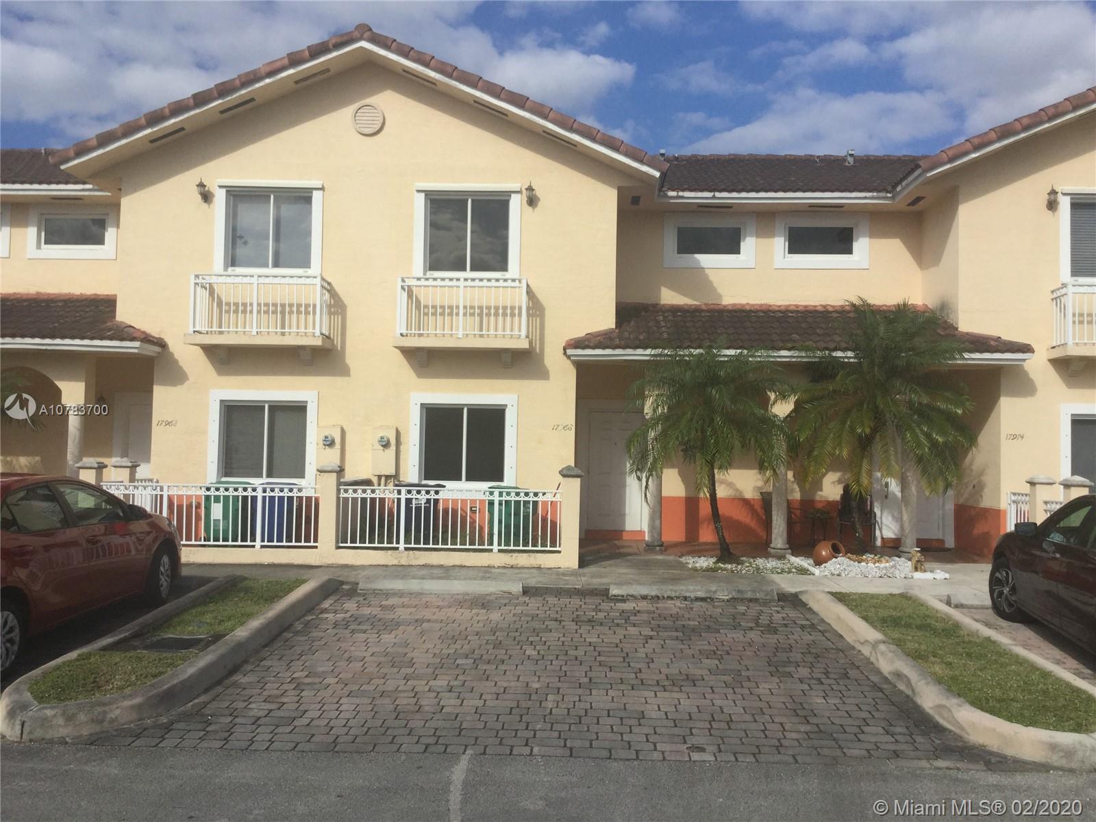 Hialeah, FL 33015,17968 NW 74th Ct #17968