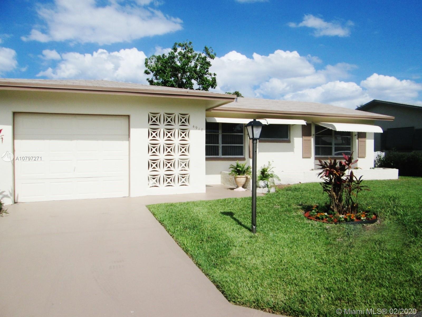 Tamarac, FL 33319,4910 NW 44 Terrace