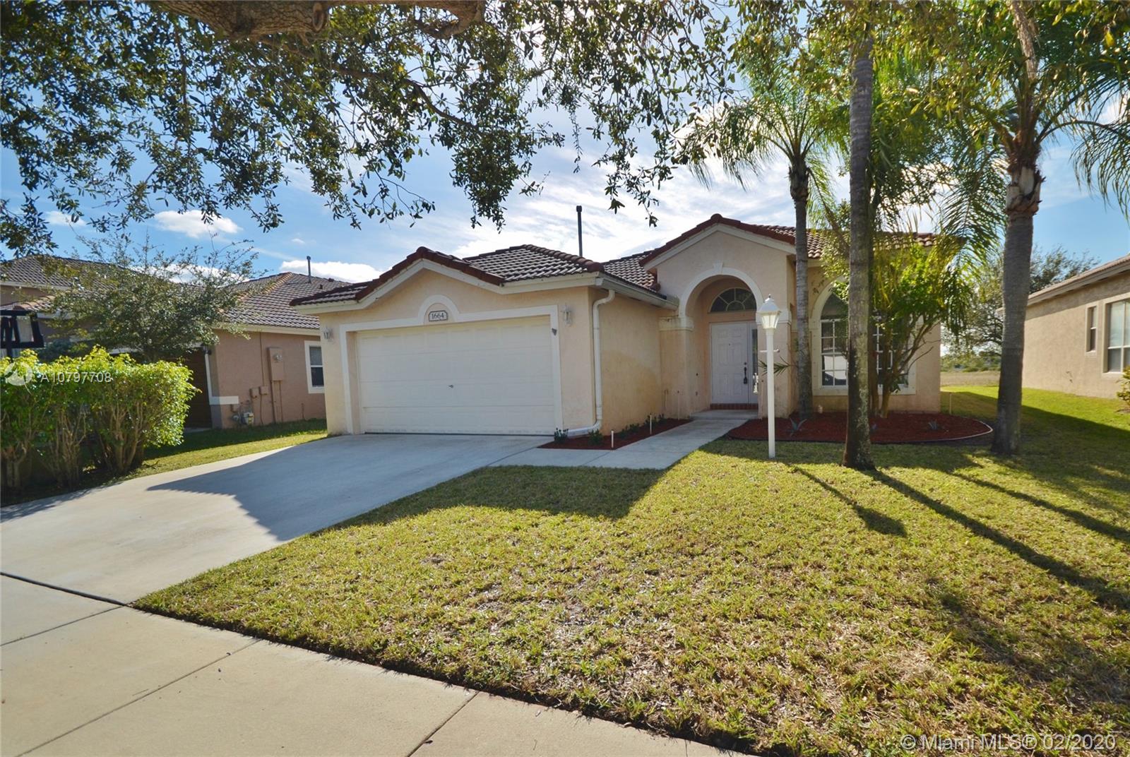 Pembroke Pines, FL 33028,1664 NW 144th Way