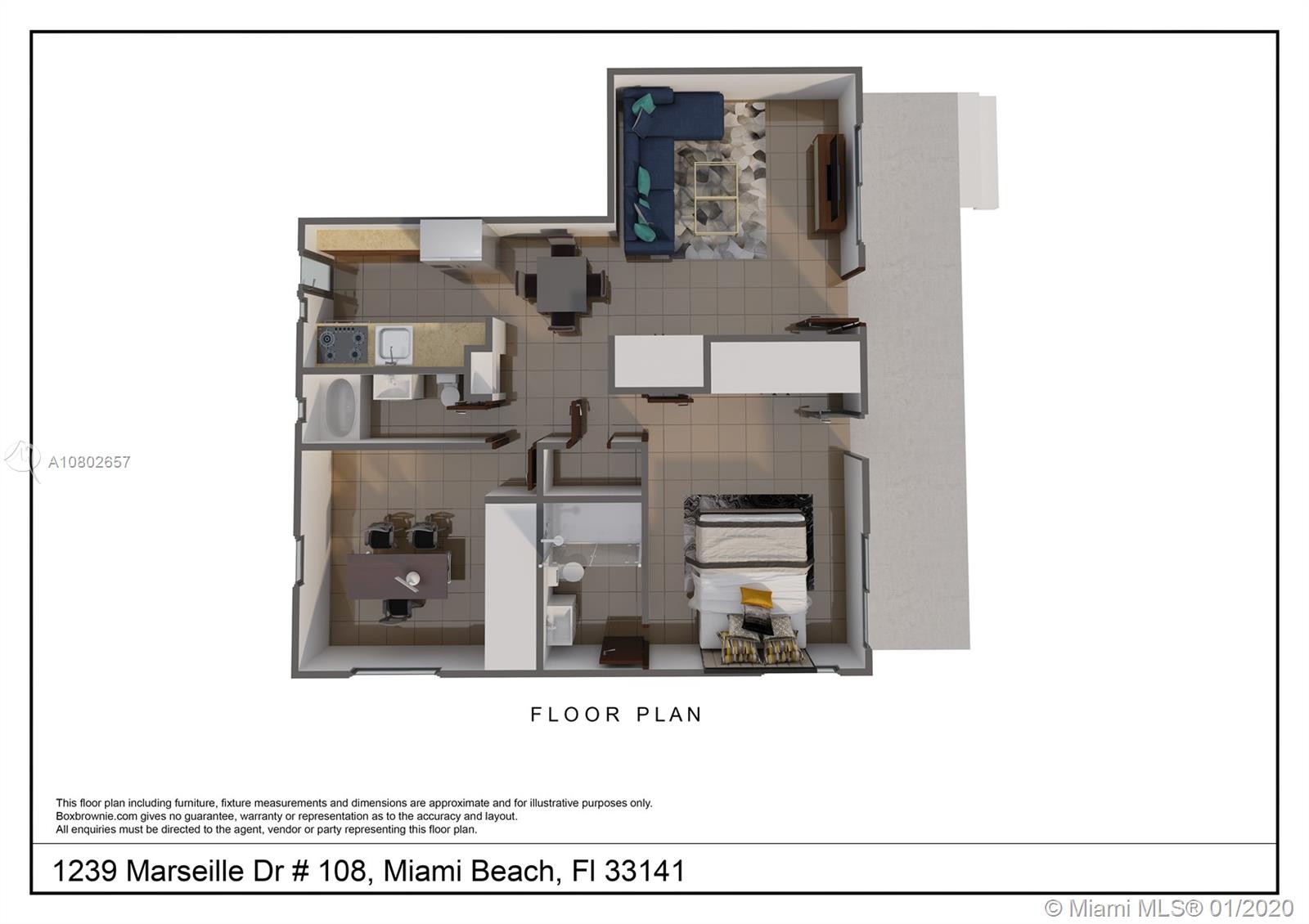 Miami Beach, FL 33141,1239 Marseille Dr #8
