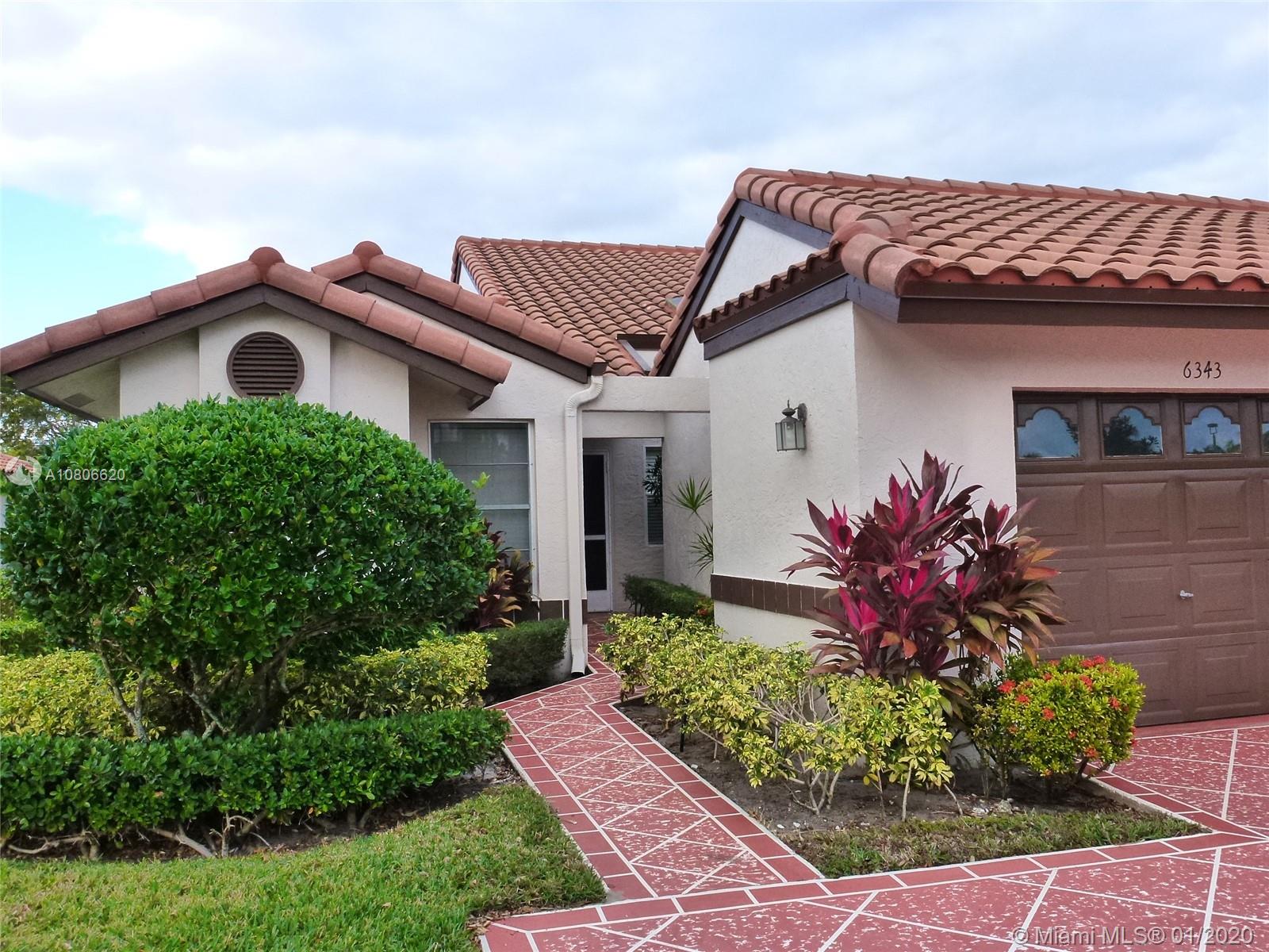 6343 Pointe Pleasant Cir #A,  Delray Beach,  FL 33484