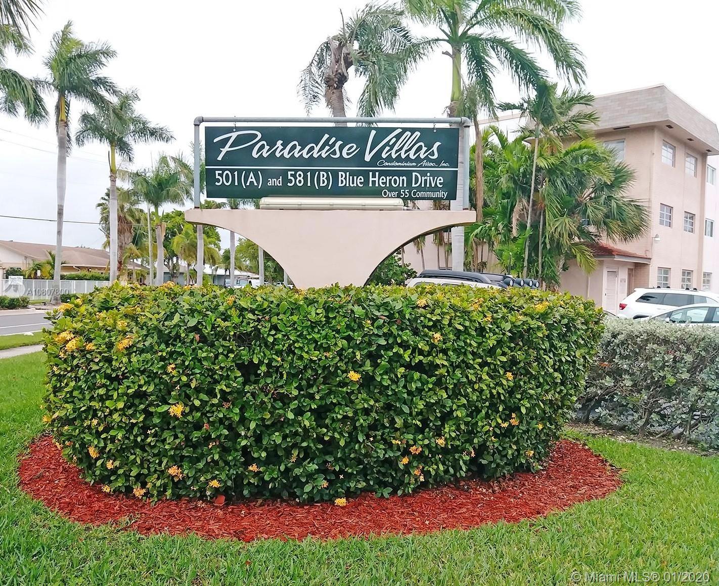 Hallandale Beach, FL 33009,581 Blue Heron Dr #222-B