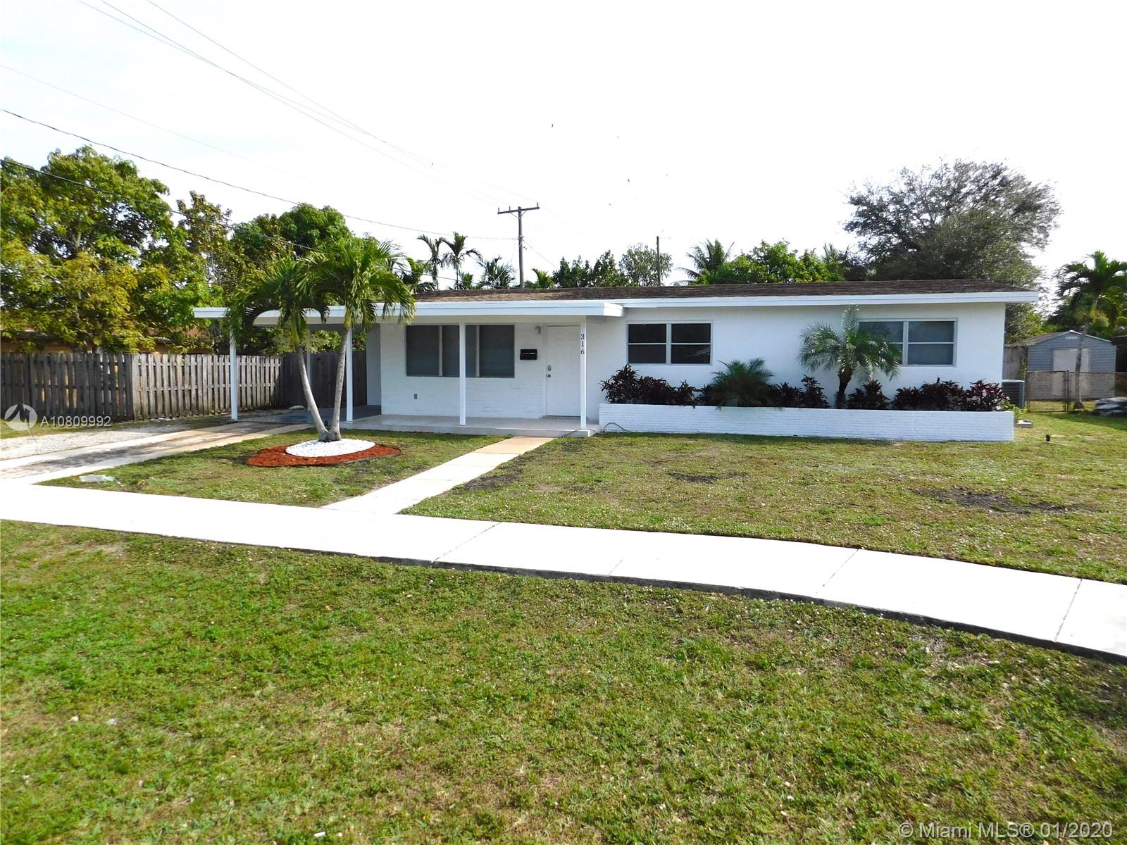 316 NW 45 Ave, Plantation, FL 33317