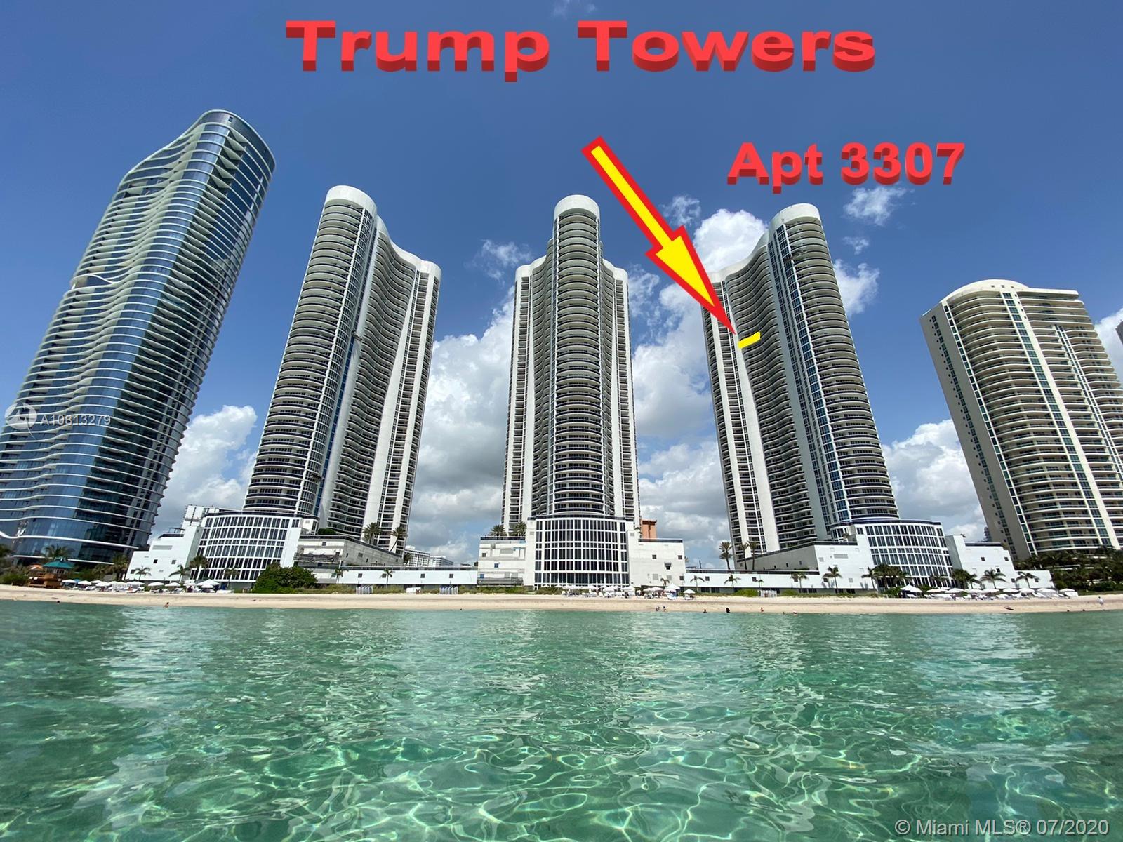 Photo 1 of Trump Towers I Apt 3307 in Sunny Isles Beach - MLS A10813279