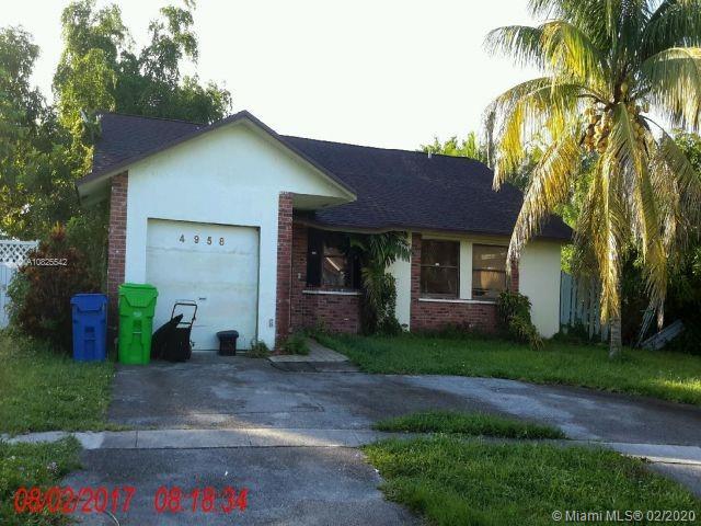 4958 NW 91st Ter, Sunrise, FL 33351