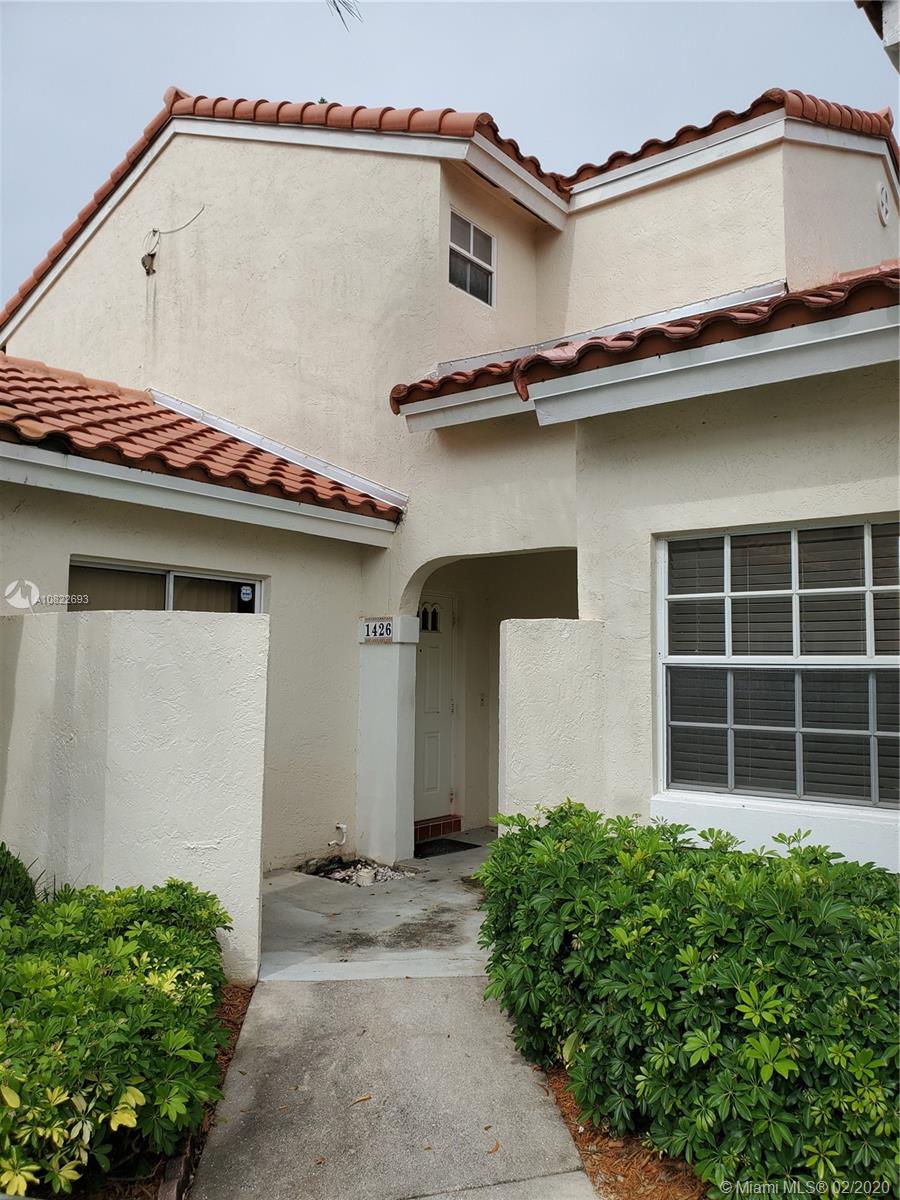 Weston, FL 33326,1426 Cottonwood Cir